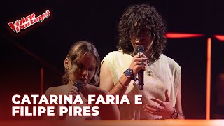 Catarina Faria e Filipe Pires  quotFallingquot  Batalhas  The Voice Portugal 2024 [upl. by Airamalegna374]