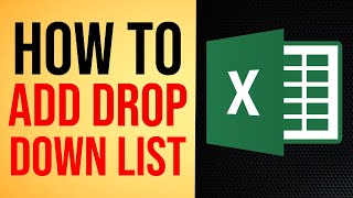 How to Add Drop Down List in Excel Quick Guide [upl. by Halbeib157]