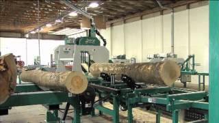 Industrial Sawmill Equipment  WoodMizer [upl. by Clippard]