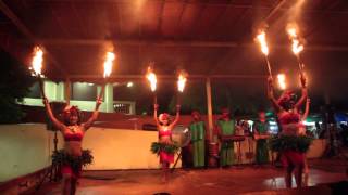 Traditional Fire Chamorro Dancers in Guam [upl. by Fowler486]