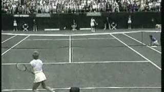 Chris Evert d Gabriela Sabatini  1985 Family Circle Cup Tennis Birth of Sabatini [upl. by Monsour527]