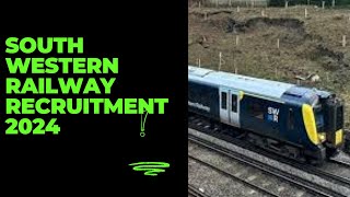 ನೈಋತ್ಯ ರೈಲ್ವೆ ನೇಮಕಾತಿ  South Western Railway Recruitment 2024 Job Updates [upl. by Napra543]