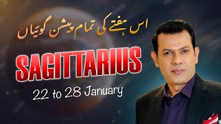 SAGITTARIUS Weekly HOROSCOPE 22 January to 28 January2024 [upl. by Gabel]