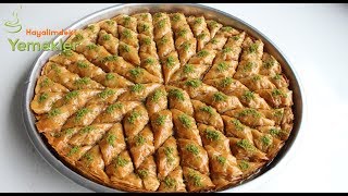 Böyle Çıtır Baklava Hiç Görmediniz Baklava Tarifi  Yıldız Baklava [upl. by De Witt]