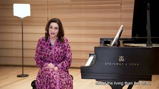 Soprano Erin Morley on Brahms German Requiem  OSL at Carnegie Hall [upl. by Hancock239]