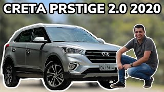 HYUNDAI CRETA 20 PRESTIGE 2020  Falando de Carro [upl. by Maddocks]