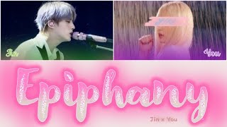 2 members karaoke Epiphany  BTS 방탄소년단 8th member ver Color coded lyricsHanRom [upl. by Suiramad708]