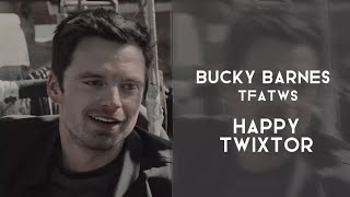 Bucky Barnes tfatws  happy scene pack Twixtor [upl. by Sidalg461]