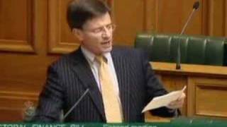 22 November Chris Finlayson attacks Labour and the Greens [upl. by Pournaras386]