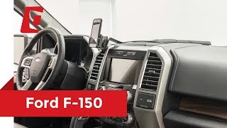 Ford FSeries HD Center Phone Mount HowTo Install 20152020 [upl. by Olvan]