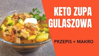 Keto Zupa Gulaszowa  Przepis  Aneta Florczyk [upl. by Kubiak]