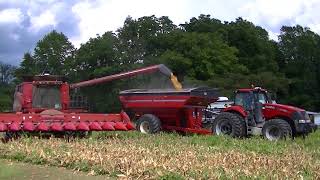 Sunbury NC 2018 corn harvest part 4 [upl. by Inaffets185]