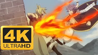 Natsu Dragneel vs Jackal English Dub 4K [upl. by Wichern394]