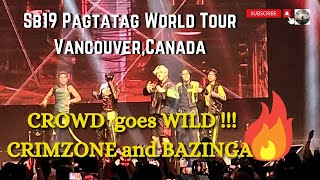 Sb19 Pagtatag World Vancouver Crimzone and Bazinga [upl. by Ellenrahc]