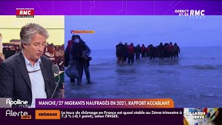 Le récit glaçant du naufrage de 29 migrants dans la Manche [upl. by Aehtla]