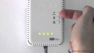 devolo dLAN 500 AV Wireless Starter Kit análise [upl. by Nosmas]