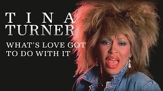 Tina Turner  Whats Love Got To Do With It Official Music Video [upl. by Enymsaj66]