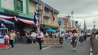 IssaampPanama Mes de la Patria Desfile Santiago de Veraguas quotViva Panamáquot [upl. by Fredette855]