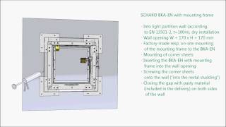 SCHAKO BKAEN with mounting frame [upl. by Roxane331]