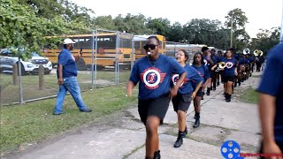 John Ehret Marching Band Marching Out vs LBLandry 2024 [upl. by Tsugua262]