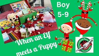 OCC shoebox packed for Boy 59 years  Elf theme ipackedashoebox operationchristmaschild [upl. by Sid]