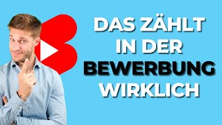 🚀DAS zählt in der Bewerbung wirklich✅ Karriereguru shorts youtubeshorts [upl. by Leda]