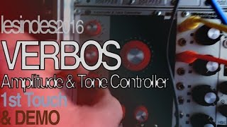 VERBOS Amplitude amp Tone Controller  DEMO  First Touch [upl. by Anneres]