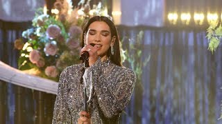 Dua Lipa amp Elton John — Love Again Live at EJAF Oscars preparty [upl. by Aurel]