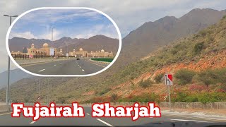 Trip to Fujairah  Dubai travel adventure exploring [upl. by Arratoon94]