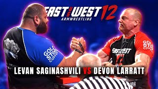 DEVON LARRATT vs LEVAN SAGİNASHVİLİ  EAST VS WEST 12 World Title Match official video [upl. by Ikoek]