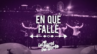 Los Tigres Del Norte EN QUÉ FALLÉ [upl. by Cleopatre]