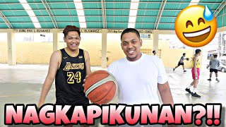 BOSS JONAH VS MAKAGAGO 1V1 BASKETBALL [upl. by Nodnas]