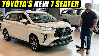 Kia Carens Killer  Toyota’s New 7 Seater Car  Toyota Veloz 2024 [upl. by Broddie]