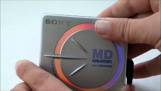 SONY mz e62 Mini Disc Player Part1 [upl. by Herring346]