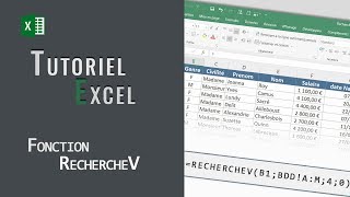 Excel  Maîtriser les Recherchev [upl. by Terris]