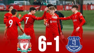 Liverpool 6 x 1 Everton▫️U18 Premier League 201920▫️Extended Goals amp Highlights [upl. by Kristofor284]