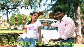 Ghajini  Full Comedy  Suriya  Asin  Nayanthara  Harris Jayaraj  A R Murugadoss [upl. by Staffan]