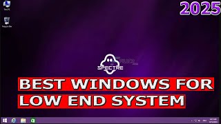 Installation Windows 81 Potato Edition by Ghost Spectre  BEST FOR LOW END SYSTEM IN 2025 [upl. by Cagle341]