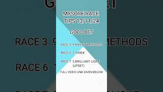 Mysore race tips short tips good tips 131124 [upl. by Drarreg]