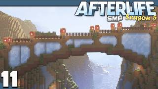 Wrangling Goats and Building Bridges  Minecraft AfterLife SMP S5 11  Minecraft 121 SMP [upl. by Eeresed]