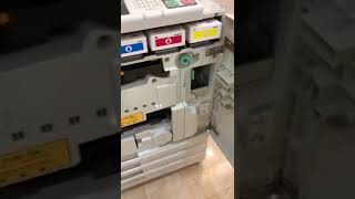 riso inkjet printer machine 7250 [upl. by Lewert557]