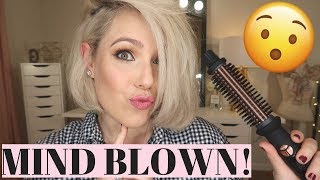 LIFE CHANGING HAIR TOOL  AMOVEE BRUSH STYLER REVIEW  GLENDA [upl. by Neira959]