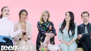 Pretty Little Liars Cast Teases Characters In Upcoming Flashforward Episodes  Entertainment Weekly [upl. by Ailimaj]