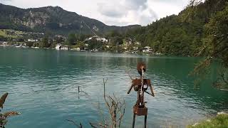 ep168 St Gilgen Austria Wonderfull lake Wolfgang near mountains [upl. by Arimay734]