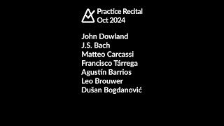 Oct 24 Recital Clips [upl. by Comyns]