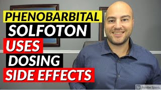 Phenobarbital Solfoton  Pharmacist Review  Uses Dosing Side Effects [upl. by Zeni]