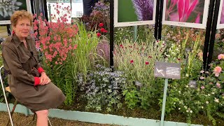 Summer Flowering Perennials at Hampton Court Flower Show [upl. by Attemaj]