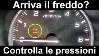 Se arriva il freddo controlla le pressioni degli pneumatici [upl. by Ayo766]