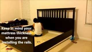 Assembling an IKEA HEMNES Bed [upl. by Dulcea]