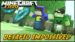 Minecraft A SÉRIE 2  DESAFIO IMPOSSÍVEL 43 [upl. by Anih290]